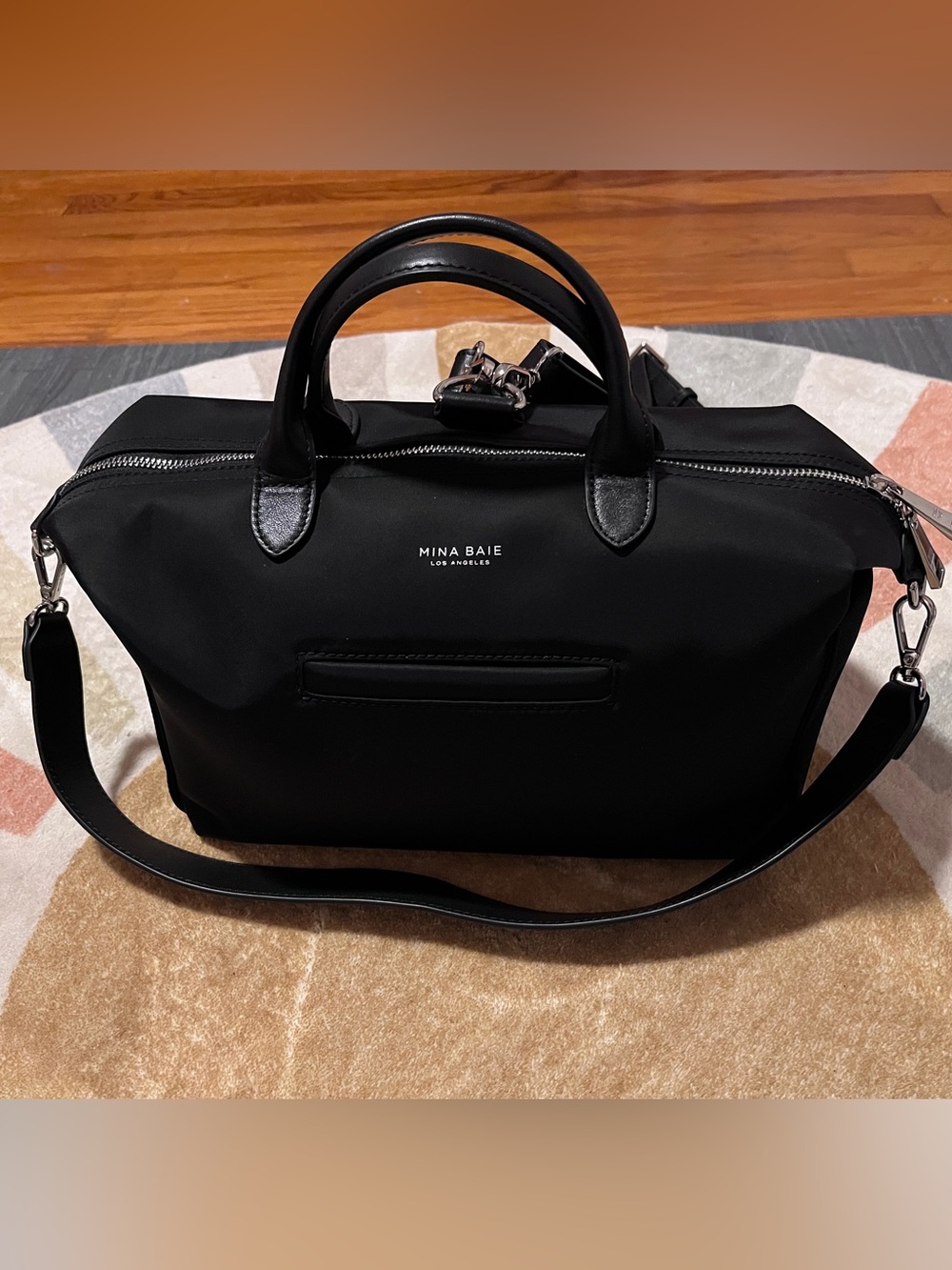 Mina Baie Black/Silver Nylon Emmy Mini